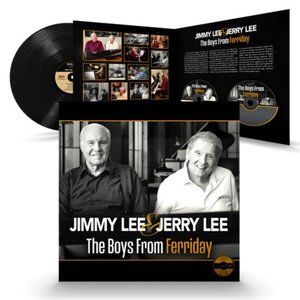 JIMMY SWAGGART & JERRY LEWIS "Boys from Ferriday" Record, DVD & CD Limited Ed